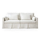 Living Room Sofa Furniture – Luxury Couch with Washable Linen Cover