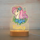 Personalized Children Animal Night Light Custom Name Acrylic Lamp: