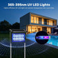 Solar Bug Zapper Outdoor, 4500V Mosquito Zapper with Panel Sensor, Waterproof Electric Fly Zapper for Garden Patio Camping