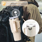 Water Bottle Carrier Bag with Phone Pocket – Compatible with Stanley Cup 40 oz