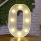 Alphabet Letter LED Lights – Warm Luminous Number Lamp