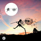 Dancing Fairy Statue Steel Wires Fairy Elf Dandelion Miniature Sculpture Mythical Garden Figurine Fairies Pixies Yard Decor