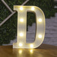 Alphabet Letter LED Lights – Warm Luminous Number Lamp
