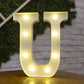 Alphabet Letter LED Lights – Warm Luminous Number Lamp