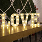 Alphabet Letter LED Lights – Warm Luminous Number Lamp