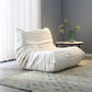 Cat Scratch Leather Nordic Togo Lazy Caterpillar Sofa – Single Person Suede Chair