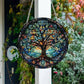 1pc Acrylic Wall Hanging Porch Decoration Holiday Decoration Painted Window Hanging Window Hanging Ornament Round Sign