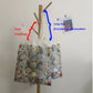 Embroidered Lace Flower Shoulder Bag Women Handmade Mesh Shopping Bag Retro Art Tote Bag Beach Hand Bag Bolsa Playa