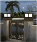 Timed LED Solar Outdoor Light Pillar – Decorative & Durable Solar Lighting for Your Outdoor Spaces
