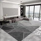 Modern Geometric Abstract Style Crystal Pile Carpet
