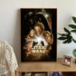 Star Wars Canvas Decorative Painting – Movie Art Mural Retro Poster