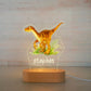 Personalized Children Animal Night Light Custom Name Acrylic Lamp: