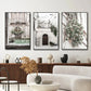 Scandinavian Minimalist Wall Art | Italy Olive Tree Branches & Architecture Canvas Prints