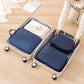 3Pcs/Set Travel Compressible Packing Multifunction Travel Storage Bag Waterproof Suitcase Nylon Portable Luggage Organizer Pink