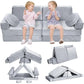 Modular Play Couch, 10PCS Creative Sectional Fort Building Sofa
