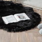 Soft Sheepskin Bedroom Carpet – Imitation Wool Pad with Long Hair: