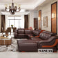 MANBAS Premium Italian Genuine Leather Sofa Sets