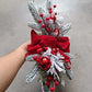 45CM Christmas Wreath Pendant without/with Light Atmosphere Decorative Garland Home Door Window Stairs Decoration Party Supplies