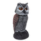 Owl Decoy Plastic Shake Head – Garden Bird Repellent & Decoration