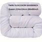 1pc Down Alternative Comforter, All-season Bedding - Includes Single Comforter Duvet Insert - Soft Hypoallergenic And Breathable