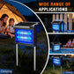 Solar Bug Zapper Outdoor, 4500V Mosquito Zapper with Panel Sensor, Waterproof Electric Fly Zapper for Garden Patio Camping