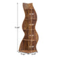 Tribesigns Corner Shelf, Modern 5-Tier Wall Corner Bookshelf, Stylish  Storage Rack Plant Stand