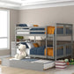 Harper & Bright Designs Full Over Full Bunk Bed with Trundle: