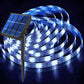 5M Outdoor Solar LED Strip Light IP65 Waterproof Light Strip SMD 2835: