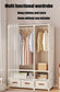 Simple Wardrobe Storage Closet Cabinet – Durable & Economical