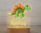 Personalized Children Animal Night Light Custom Name Acrylic Lamp: