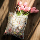 Embroidered Lace Flower Shoulder Bag Women Handmade Mesh Shopping Bag Retro Art Tote Bag Beach Hand Bag Bolsa Playa