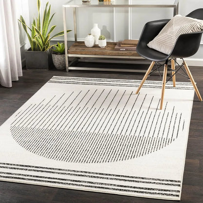 9x12 Neerbosch Modern Light Gray Area Rug