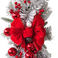 45CM Christmas Wreath Pendant without/with Light Atmosphere Decorative Garland Home Door Window Stairs Decoration Party Supplies