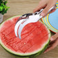Stainless Steel Windmill Watermelon Cutter – Slice, Scoop & Serve with Ease