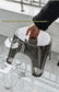 Acrylic Bathroom Shower Non-slip Stool – Transparent Small Low Stool: