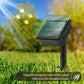 7M/12M Outdoor Solar LED Tube Rope String Light Garden Waterproof Strip Lights