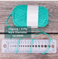 25(50)pcs/bag 4 Ply Milk Cotton Yarn For Hand Knitting Crocheting Scarves,Sweaters,Shawls,Blankets,Pet Toys,Various Handmade DIY