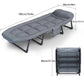 Niceway 6 Adjustable Positions Camping Cot with Mattress & Pillow