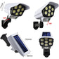 Solar Lights  Outdoor With Motion Sensor Remote Controller Flood Lights