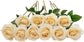 50 Pcs Artificial Rose Flower Silk Roses Bouquet: