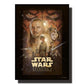 Star Wars Canvas Decorative Painting – Movie Art Mural Retro Poster