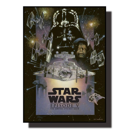 Star Wars Canvas Decorative Painting – Movie Art Mural Retro Poster