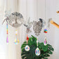 Crystal SunCatcher Prisms Hanging Rainbow Chaser Window Wind Chime Tree of Life Car Art Hanging Pendant Home Garden Decoration
