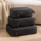 3Pcs/Set Travel Compressible Packing Multifunction Travel Storage Bag Waterproof Suitcase Nylon Portable Luggage Organizer Pink