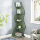 Tribesigns Corner Shelf, Modern 5-Tier Wall Corner Bookshelf, Stylish  Storage Rack Plant Stand