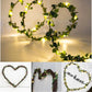 Outdoor Tiny Leaf LED Copper Wire Fairy String Lights Garland