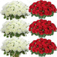 50 Pcs Artificial Rose Flower Silk Roses Bouquet: