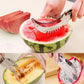 Stainless Steel Windmill Watermelon Cutter – Slice, Scoop & Serve with Ease