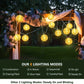 LED Solar Lantern String Lights Outdoor Garland Fairy Lights Solar Powered Garden Decorative Light