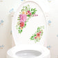 Green Plant Leaves Bathroom Toilet Sticker WC Closet stool Wall Sticker Self Adhesive Mural Beautify Flower Home Decoration Decals